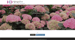 Desktop Screenshot of hydrangeasdirect.com
